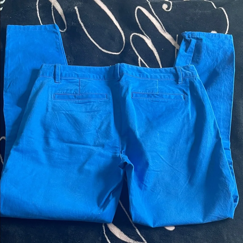 GAP Women's Vibrant Blue Skinny Pants